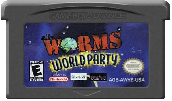 Worms World Party - Nintendo Game Boy Advance