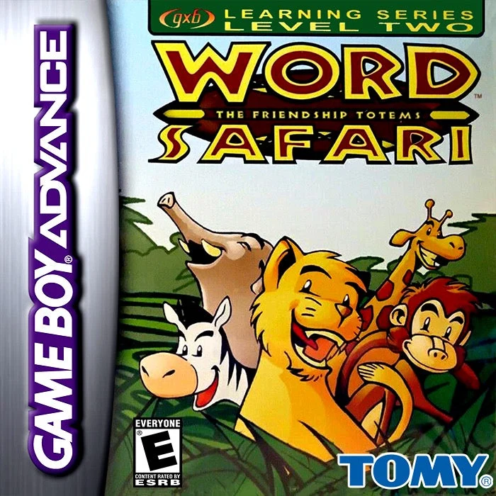 Word Safari The Friendship Totems - Nintendo Game Boy Advance
