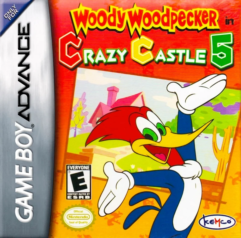 Woody Woodpecker in Crazy Castle 5 - Nintendo Game Boy Advance