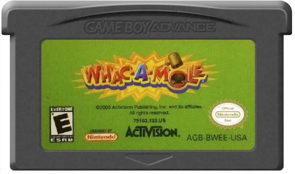 Whac-A-Mole - Nintendo Game Boy Advance