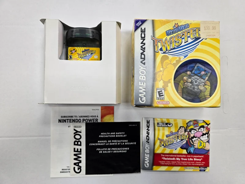 Wario Ware Twisted - Nintendo Game Boy Advance
