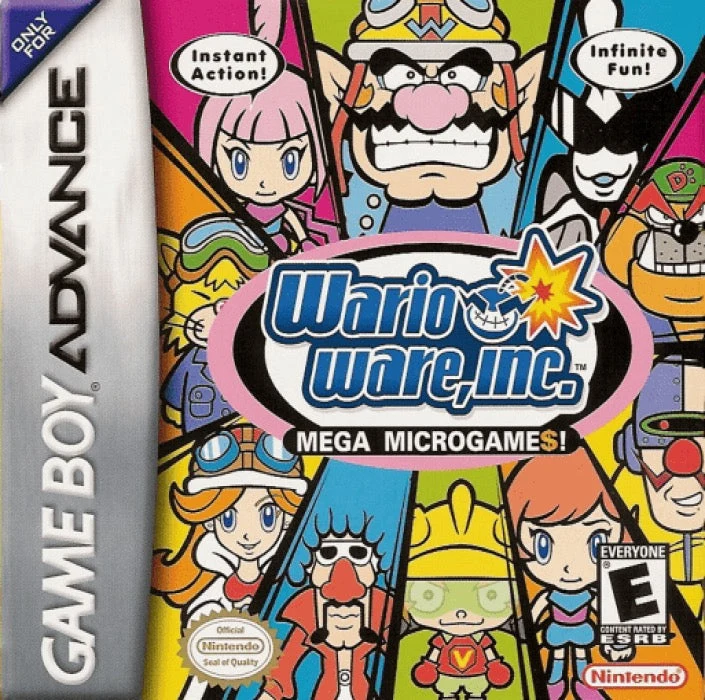 Wario Ware, Inc. Mega Microgames - Nintendo Game Boy Advance