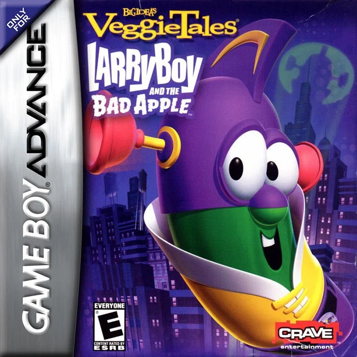 Veggie Tales LarryBoy and the Bad Apple - Nintendo Game Boy Advance