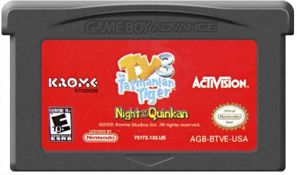 Ty the Tasmanian Tiger 3 - Nintendo Game Boy Advance