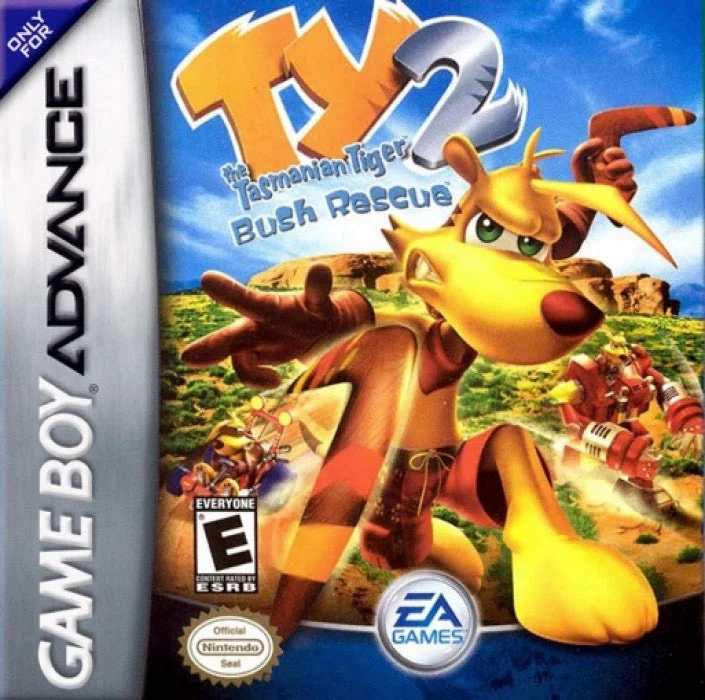 Ty the Tasmanian Tiger 2 Bush Rescue - Nintendo Game Boy Advance