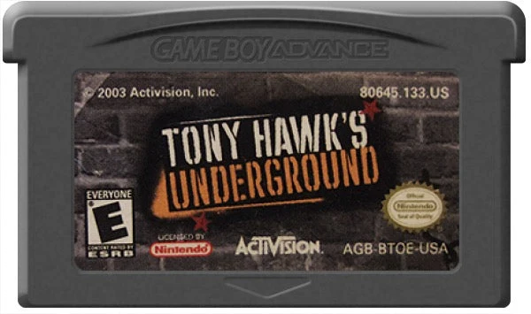 Tony Hawk Underground - Nintendo Game Boy Advance