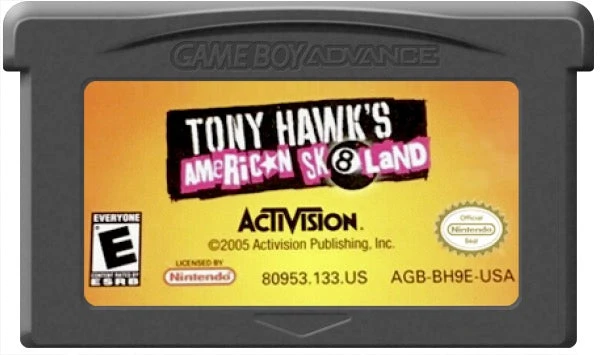 Tony Hawk American Skateland - Nintendo Game Boy Advance