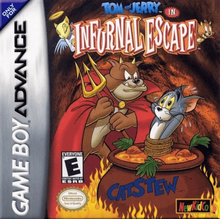 Tom and Jerry in Infurnal Escape - Nintendo Game Boy Advance