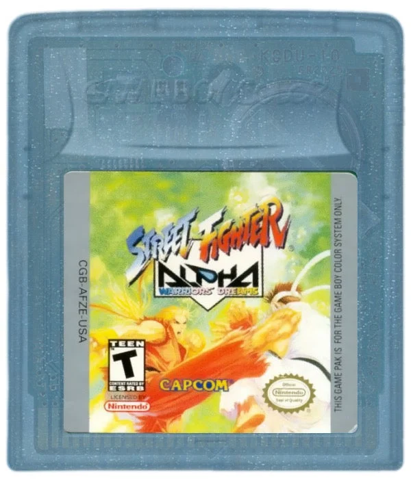 Street Fighter Alpha Warriors' Dreams - Nintendo Game Boy Color