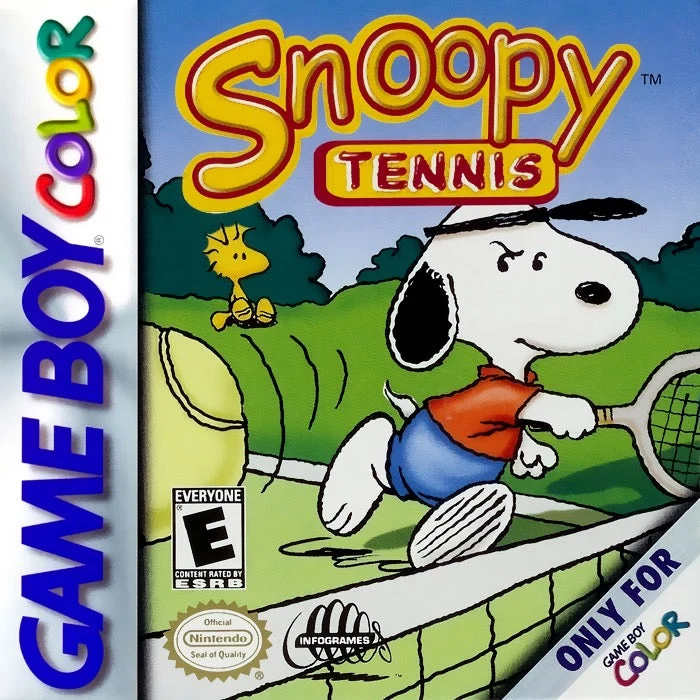 Snoopy Tennis - Nintendo Game Boy Color