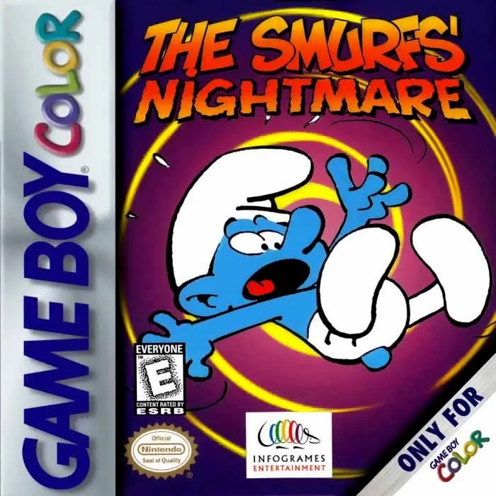 Smurfs Nightmare - Nintendo Game Boy Color
