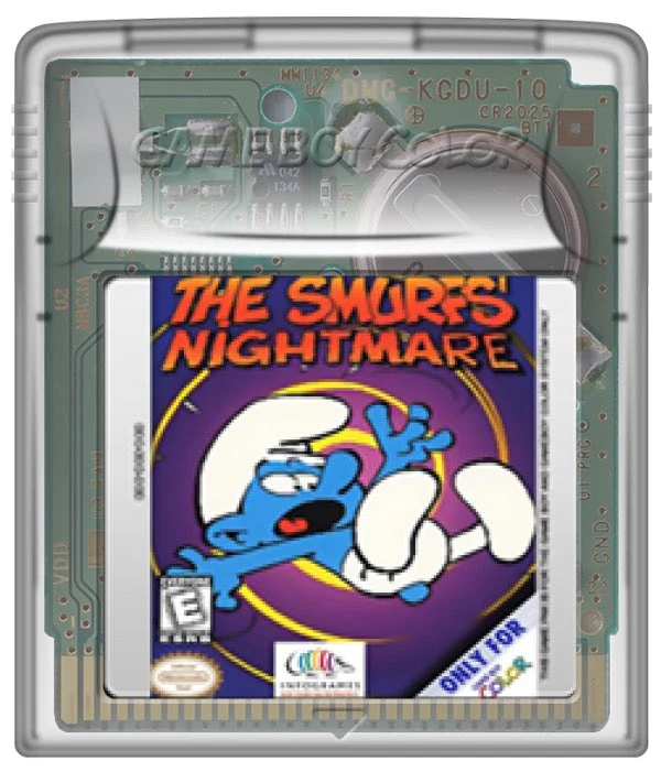 Smurfs Nightmare - Nintendo Game Boy Color