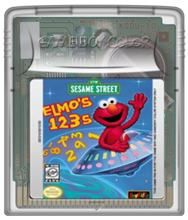 Sesame Street Elmo's 123s - Nintendo Game Boy Color