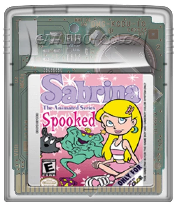 Sabrina the Animated Series Spooked - Nintendo Game Boy Color