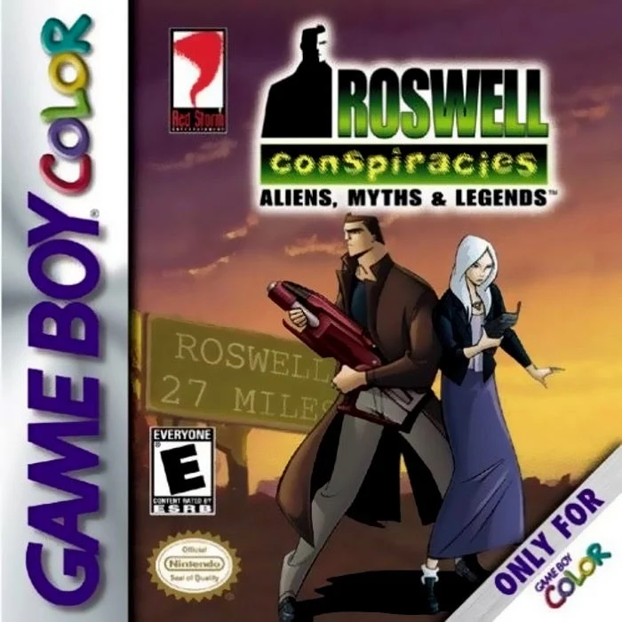 Roswell Conspiracies Aliens Myths Legends - Nintendo Game Boy Color