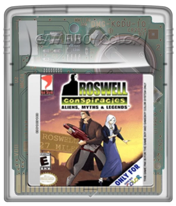 Roswell Conspiracies Aliens Myths Legends - Nintendo Game Boy Color