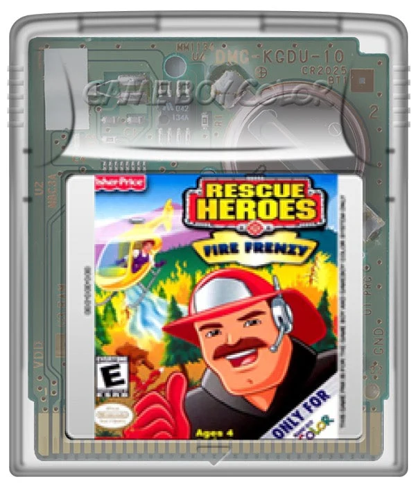 Rescue Heroes Fire Frenzy - Nintendo Game Boy Color