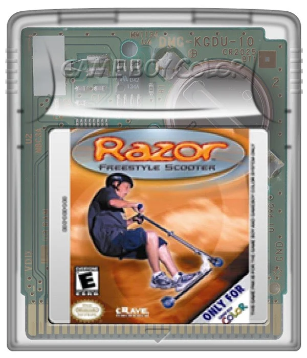 Razor Freestyle Scooter - Nintendo Game Boy Color