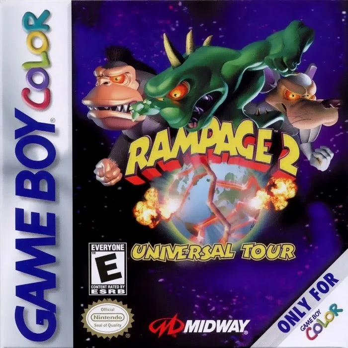 Rampage 2 - Nintendo Game Boy Color