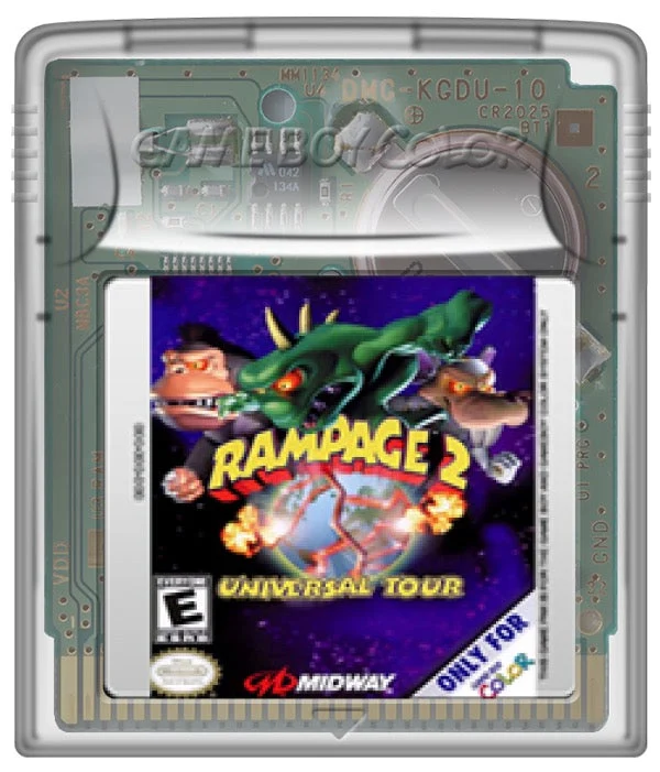 Rampage 2 - Nintendo Game Boy Color