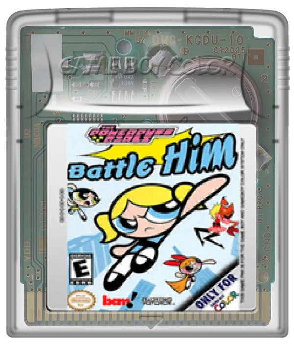 Powerpuff Girls Battle Him - Nintendo Game Boy Color