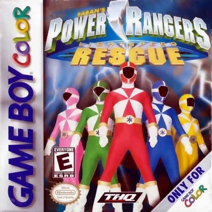 Power Rangers Lightspeed Rescue - Nintendo Game Boy Color