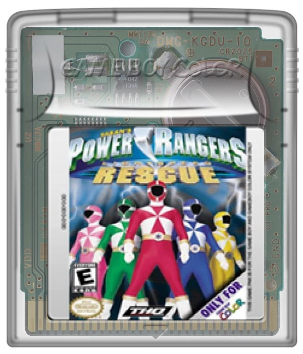 Power Rangers Lightspeed Rescue - Nintendo Game Boy Color