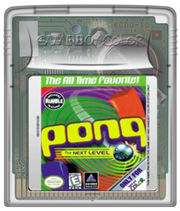 Pong The Next Level - Nintendo Game Boy Color