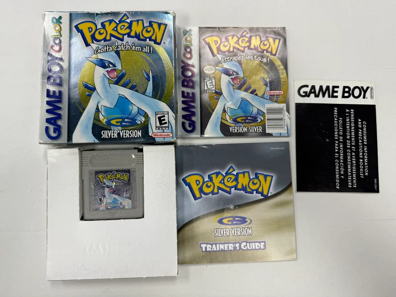Pokemon Silver - Nintendo Game Boy Color