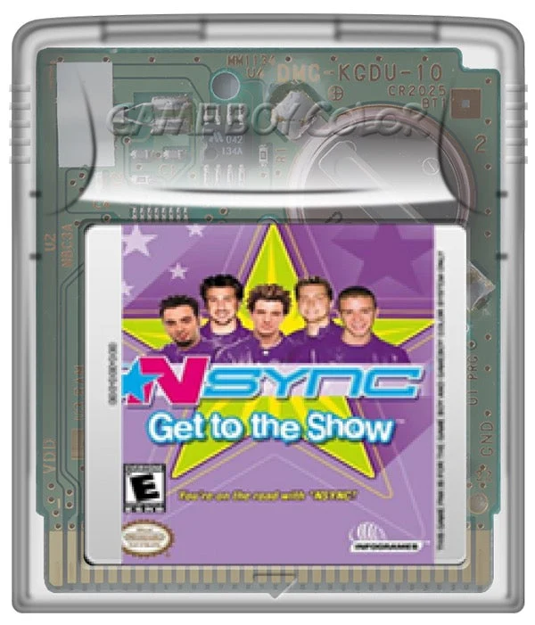 NSYNC Get to the Show - Nintendo Game Boy Color