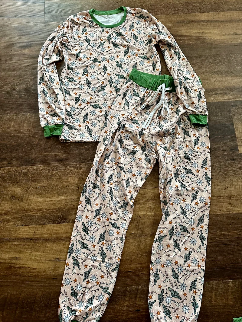 Fa La La Christmas Matching Pajamas - Adult