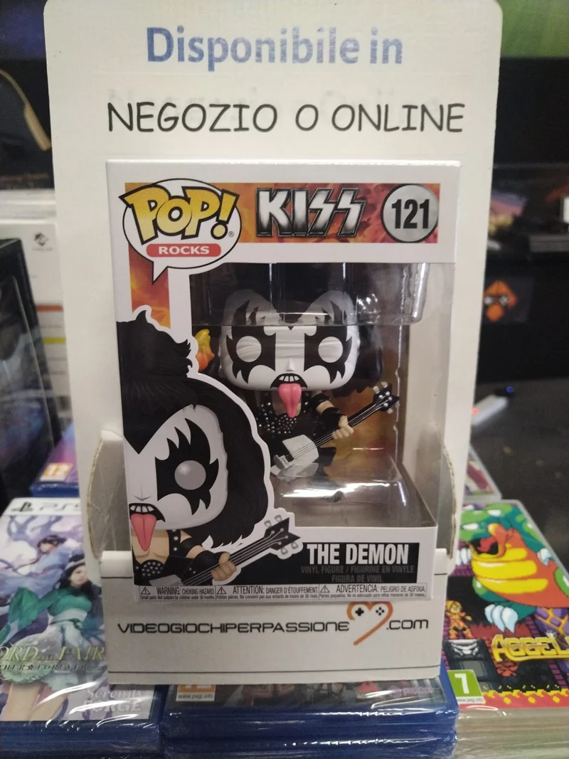 POP! ROCKS KISS - THE DEMON - 121