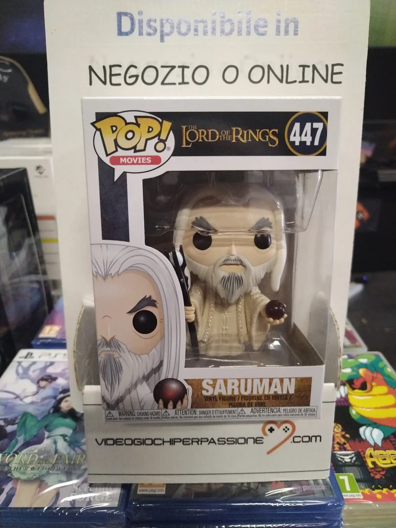 POP! MOVIES IL SIGNORE DEGLI ANELLI - SARUMAN - 477