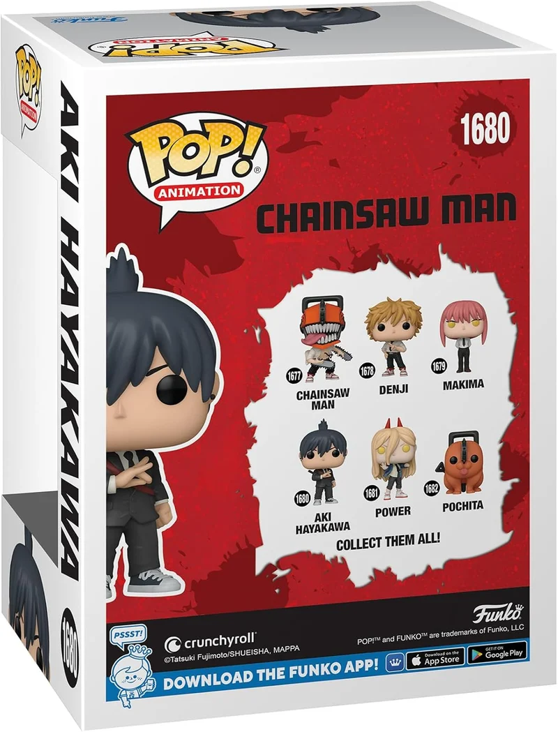 POP! ANIMATION CHAINSAW MAN -Aki Hayakawa -1680