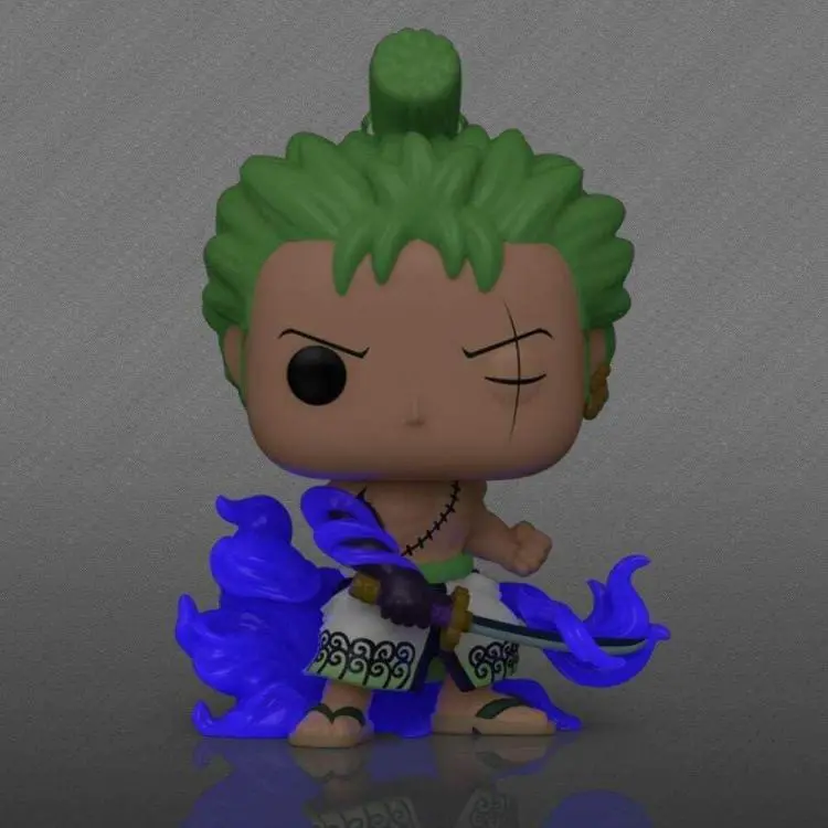 One Piece POP! Animation Zoro (ENMA) 9 cm Glow-in-The-Dark