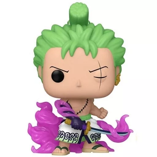 One Piece POP! Animation Zoro (ENMA) 9 cm Glow-in-The-Dark
