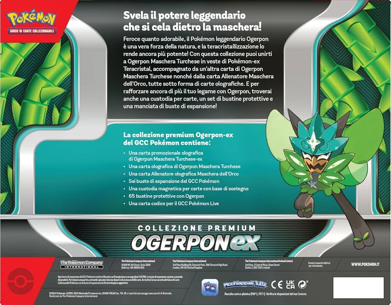 Pokemon Collezione Premium Ogerpon EX