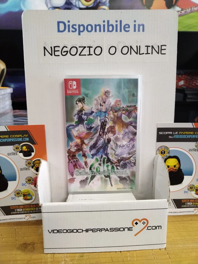 SaGa Emerald Beyond Nintendo Switch Edizione Asiatica
