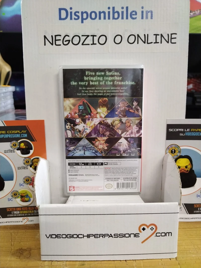 SaGa Emerald Beyond Nintendo Switch Edizione Asiatica
