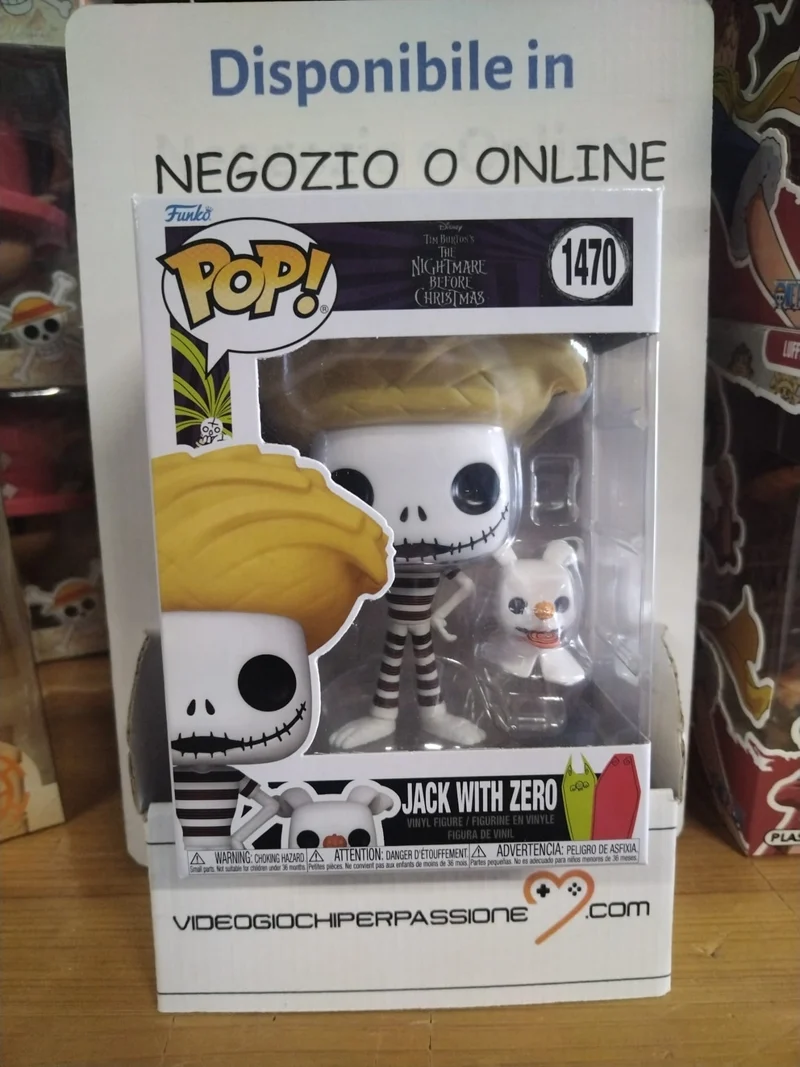 DISNAY POP! Nightmare before Christmas -JACK WITH ZERO -1470