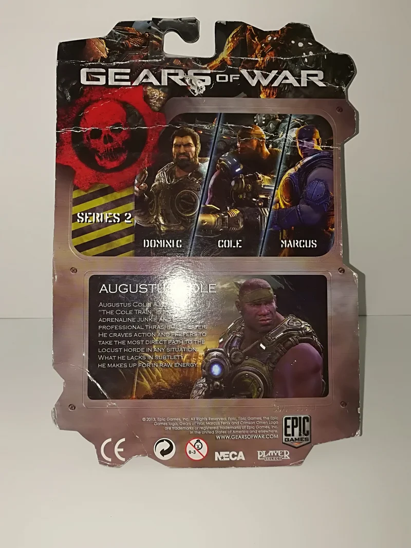 GEARS OF WAR AUGUSTUS COLE FIGURE(10cm)