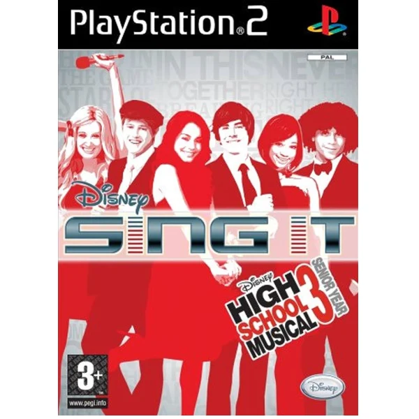 Disney Sing It High School Musical 3 PS2 - Usato
