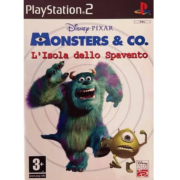 Disney Pixar Monsters & Co L'Isola Dello Spavento PS2 - Usato