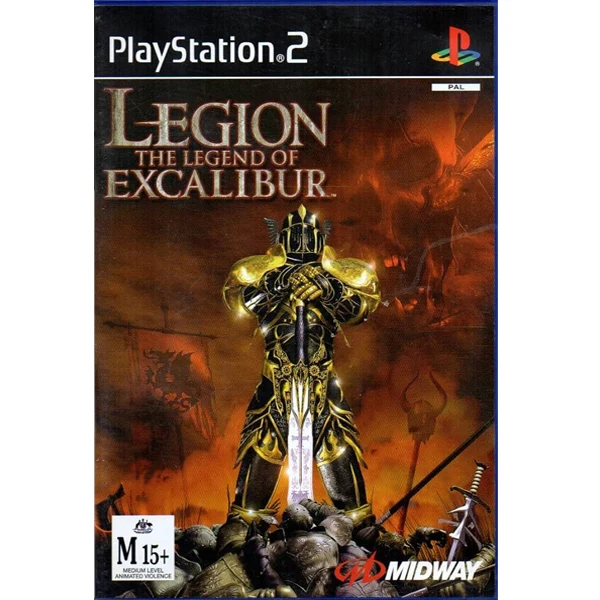 Legion The Legend of Excalibur PS2 Inglese - Usato