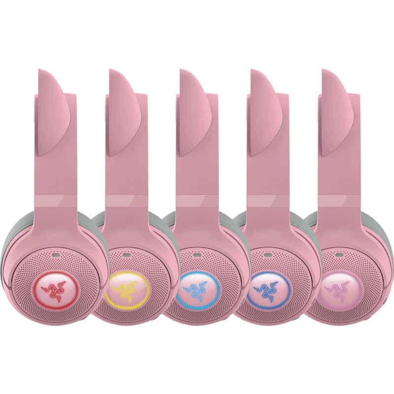 Razer Kraken Kitty V2 BT Quartz Wireless Gaming Headset