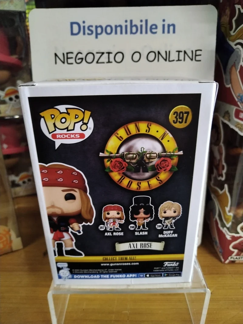 POP! ROCKS Guns N Roses -Axl Rose -CHASE 397