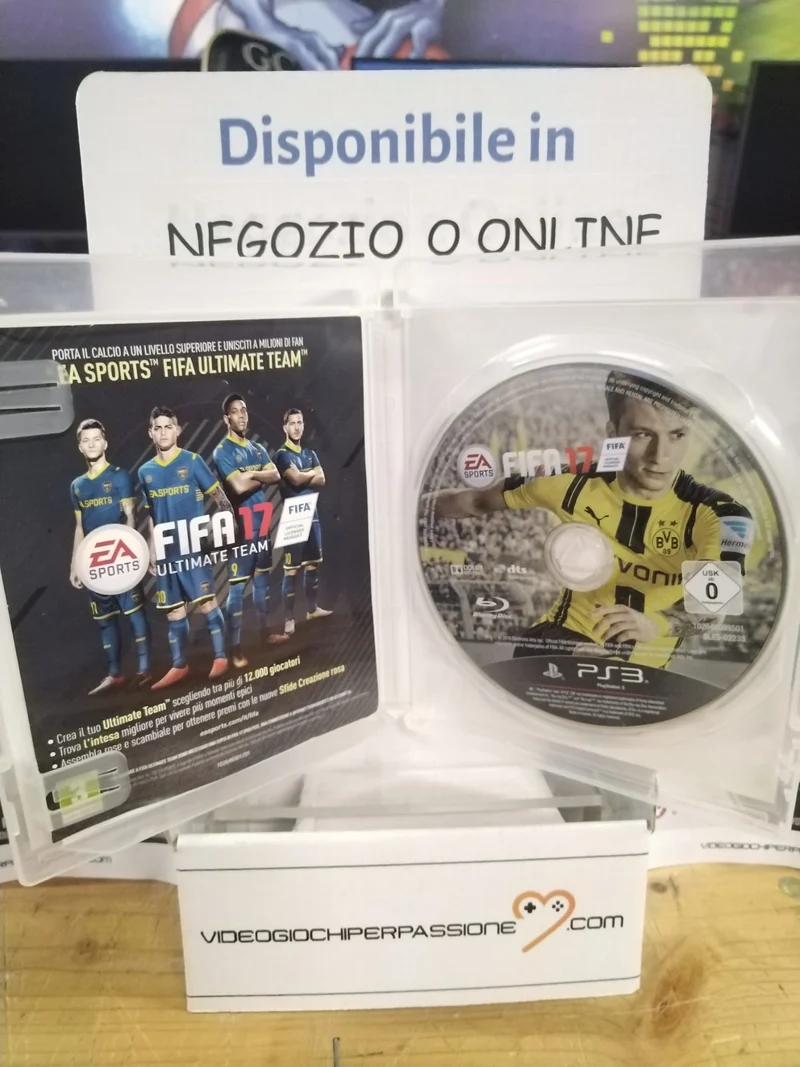 FIFA 17 PS3 (usato garantito)(versione ita.)