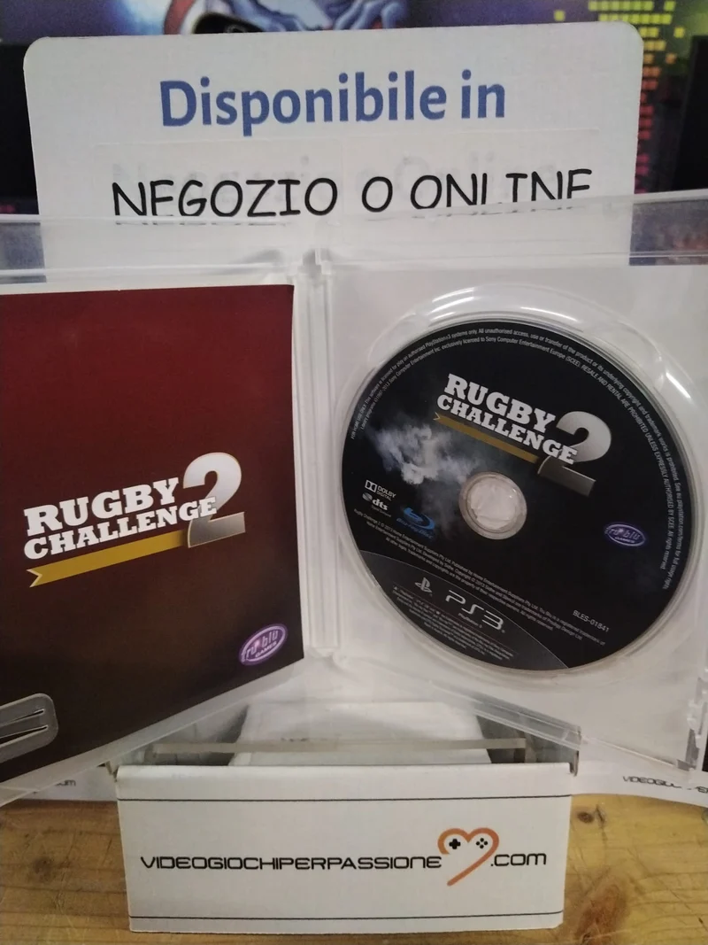 JONAH LOMU RUGBY CHALLENGE 2 PS3 (usato garantito)