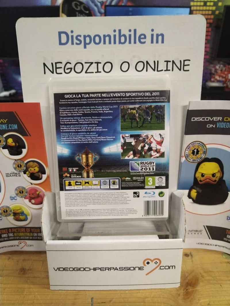 RUGBY WORLD CUP 2011 PS3 (usato garantito)(versione ita.)