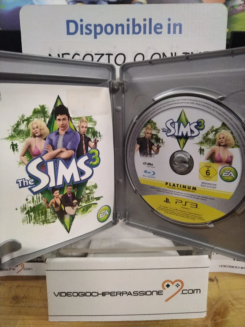 THE SIMS 3 PS3 (usato garantito)(versione ita.)